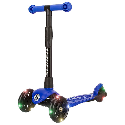 Самокат трехколесный складной светящиеся колеса Slider Stile1B 1